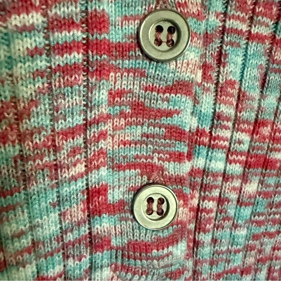 Sundance Ribbed Thermal Henley Knit Top Long Sleeve Size Medium Boho - Picture 3 of 9